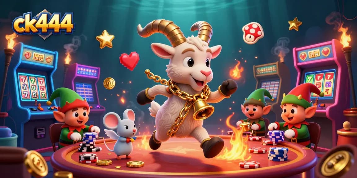 Experience the thrilling ck444 casino adventure with animated characters in a vibrant gaming world.