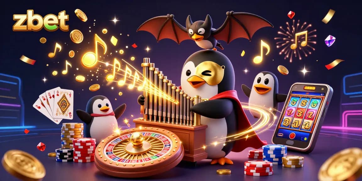 Zbet players enjoy thrilling wins with festive elements and casino character interactions.