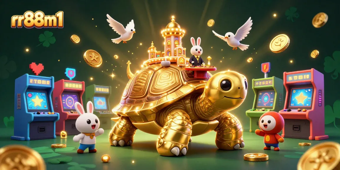 Engage with thrilling gameplay at rr88m1 with a vibrant casino scene featuring unique characters and interactive elements.