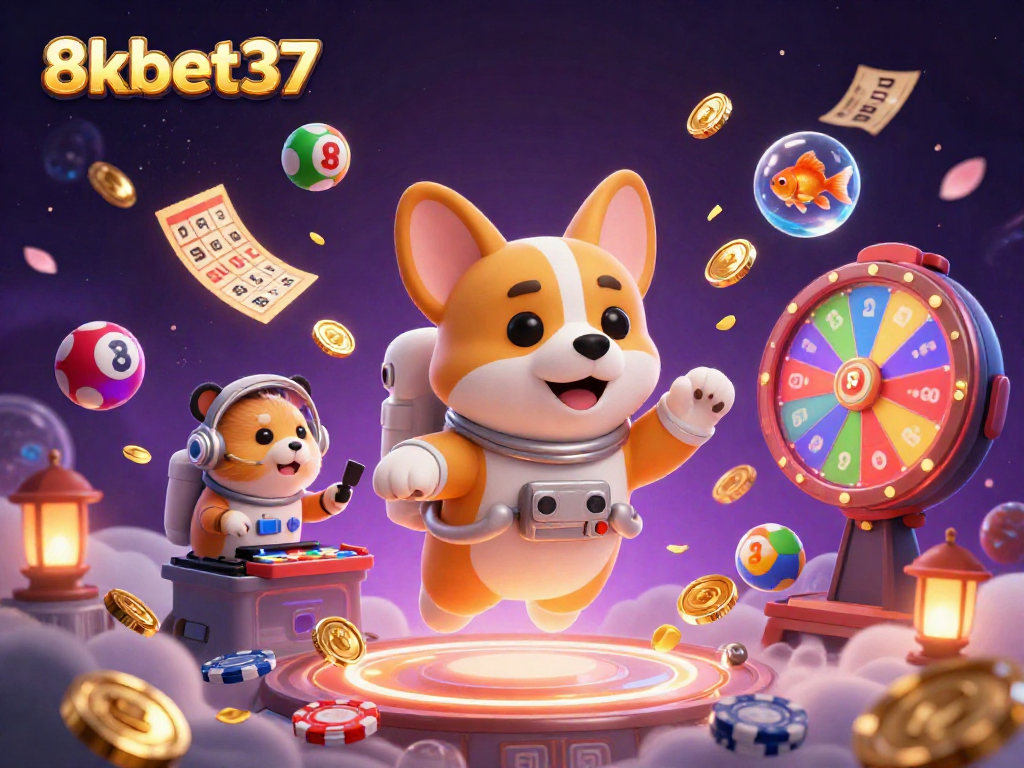 Engage with thrilling gameplay at 8kbet37 featuring a vibrant casino scene with animated elements.