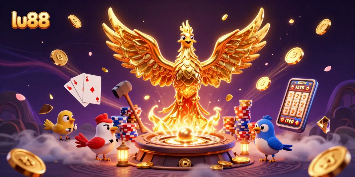 Join the exciting action at lu88 with golden phoenix and dynamic casino elements.