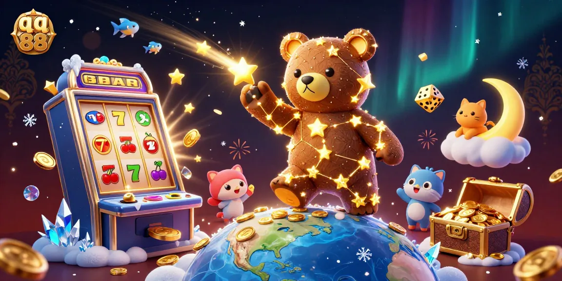 Experience thrilling gaming at qq 88 with vibrant casino elements and enchanting characters.