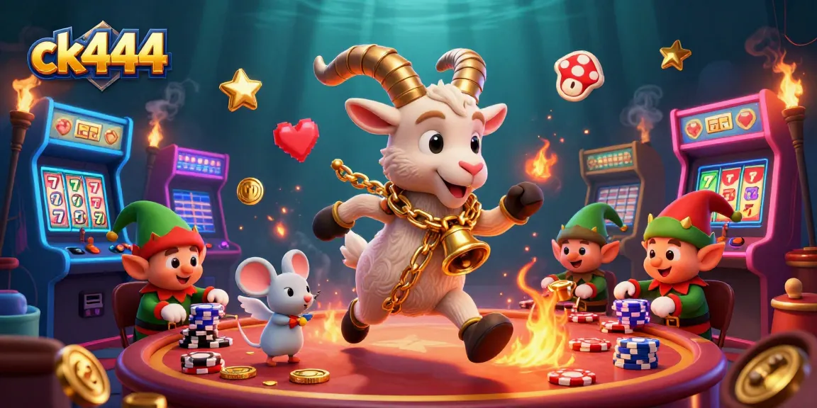 Experience the thrilling ck444 casino adventure with animated characters in a vibrant gaming world.