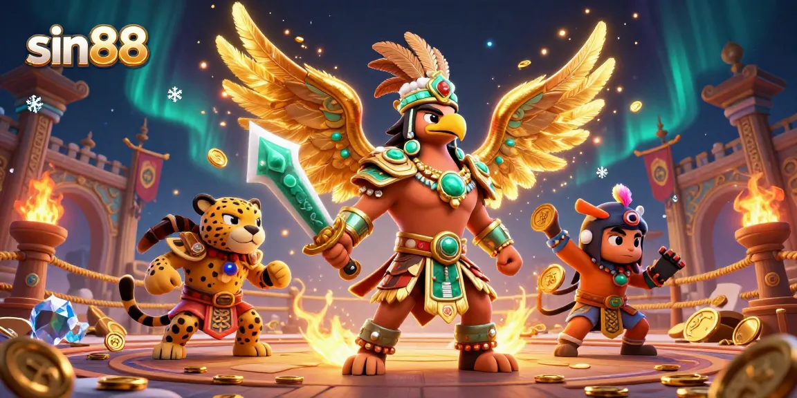Spin the reels with sin88 as you explore a vibrant 3D casino adventure!